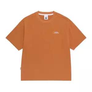 N262UTS110 ECO 칼라하리 그래픽 세미오버핏 반팔티셔츠 SAND ORANGE