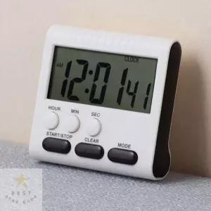 사각 디지털 타이머 요리 공부 수험생 스톱워치 알람 시계