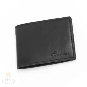 모던 슬림 머니 클립 카드 지갑 선물 반지갑 10X8CM 블랙