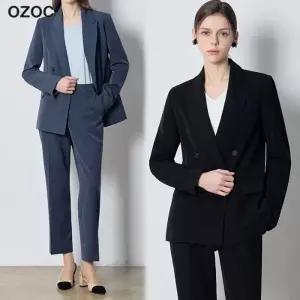 2SET [오조크(OZOC)] 데일리 기본 자켓 + 슬랙스 2종세트 (택가격:325000원)