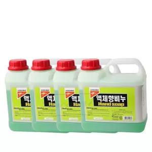 친절한탄씨 캉가루 핸드워시 향 액체비누3.75L 4개입 바디 핸드풋케어 손세정 핸드워시