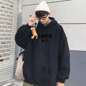 신상 루즈핏 보온 후드집업 커플후드티 방한 스트릿