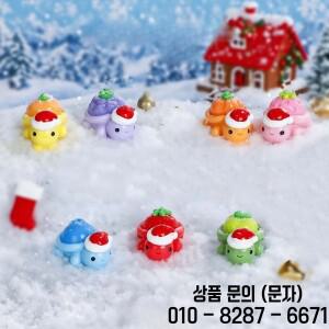 100/50/30pcs 조경 수지 공예 크리스마스 거북이 정원 물고기 탱크 미니어처 장식품 과일 홈 인테리어