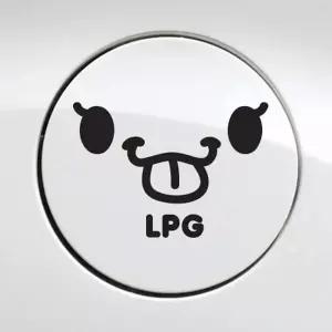 자동차스티커 차량스티커 LPG 주유구 차스 차량데칼 튜닝