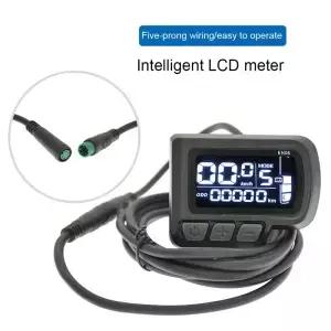 전기 자전거 계량기 LCD 디스플레이 계기 USB 전원 컬러 스크린 스마트 속도 모니터 사이클링 액세서리