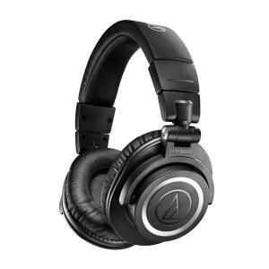 AUDIO-TECHNICA ATH-M50XBT2 무선 헤드폰, 블랙