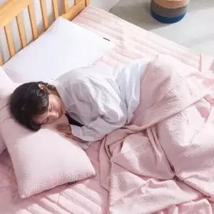 시어서커 미우 홑이불 핑크(D/Q)간절기 침 린넨홑겹