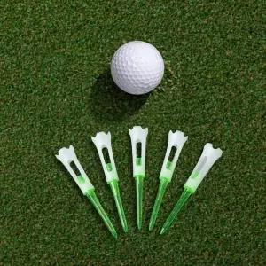 [RIZPICK]PL 라이프 골프 티 클리어 골프티 25개입(롱롱티 83mm) (그린) No5