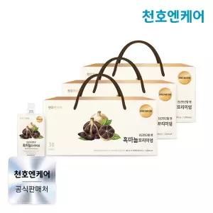 천호엔케어 흑마늘 프리미엄 80ml 30팩 x 3박스