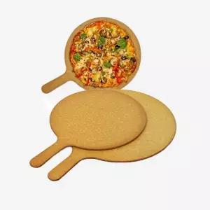 서빙 보드 나무 피자판 원형 피자 우드도마 원목도마 업소용
