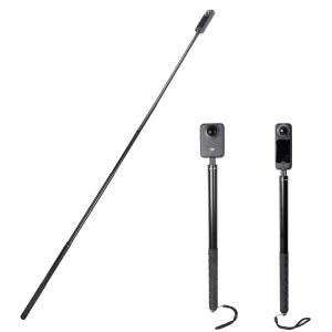 INSTA360 ONE X5, X4, X3, X2, 투명 DJI R, OSMO 360 확장 INSTA X, 모노포드 RS, 롱 펠킹 GOPRO 1/4인치 셀카봉 폴용 360, MAX, 77인치 카메라