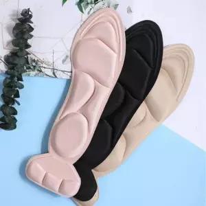발피로 스판 여성 구두 힐 뒤꿈치 깔창 패드 충격흡수 4D