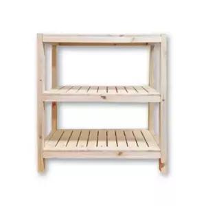 800 DIY 원목 우드랙 3단 선반 다용도 미니테이블