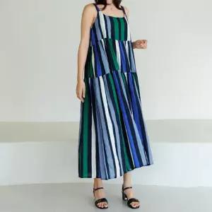[데드라](88size)피라넬롱나시원피스 OPD3094
