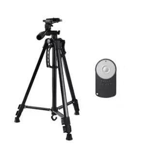 셀카촬영삼각대 에스엠제이 DSLR카메라 캐논리모컨삼각대세트 TP-7300