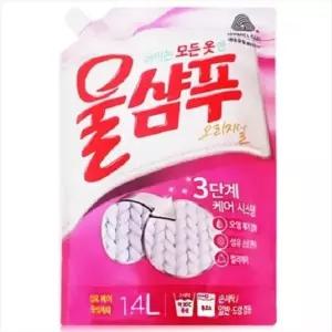 애경 울샴푸 오리지널 1.4l 리필 드라이세제 애경울샴푸리필 울샴푸리필