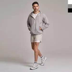 데일리 남성 나일론 투웨이 스트링 후드 바람막이 점퍼 윈드브레이커 집업자켓