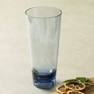 PC 플라스틱 컵 블루 4호 카페 업소용 다회용 음료수 아이스컵 맥주잔