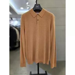 [바쏘옴므] 세이브존03 바쏘옴므 24F/W 오렌지 블렌드 베이직카라 니트티 WSAGY4W (S29830432)