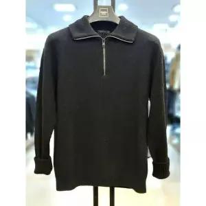 [바쏘옴므] 세이브존03 바쏘옴므 24FW 블렌드 와플 반집업 니트 WSAGY4WN54AA (S30415383)