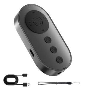 사진 및 블로깅용 줌 전면 /후면 IOS 있는 스크롤링 틱톡용 비디오 스위치가 카메라 셔터, 블루투스 안드로이드 스마트폰용 클리커, 무선 원격 CLLPHONE