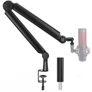 SENSIC SA-30 마이크 붐 암, 360 어댑터가 가능한 /4인치), 라이저, 0.6CM(1 스탠드, 1CM(3 1.6CM(5 홀더, 블랙 회전 암 전문 액세서리가 및 있는 15.2CM(6인치) /8인치)