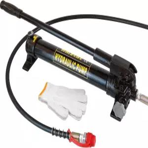 10000psi 유압 핸드 펌프 2단 파워 팩 팅