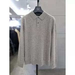 [바쏘옴므] 세이브존03 바쏘옴므 남자 울 베이지 니트 카라티 WSAGZ4WT83A (S41384945)