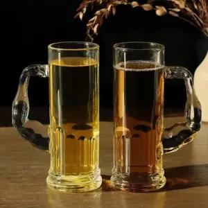 특이한 술잔 이우 컵 600ml 술컵 호프집 홈카페 감성