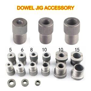 3PC 3MM 15MM 드릴 슬리브 HOLE 로케이터 가이 JIG 드릴링 DOWELING