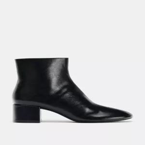 ZARA 블록 힐 앵클부츠 - 블랙 3172/610/800