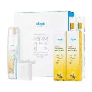 [셀러허브]애터미 오랄케어 기프트 선물 세트 (여행키트 + 칫솔 4개 + 치약 2개 + 치간칫솔 (S49502856)