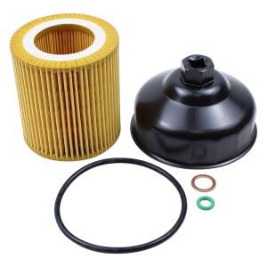 APPLIANPAR 엔진 필터 HU816 및 86.4MM 16 플루트 소켓 렌치(오링 개스킷 하우징 캡 제거 도구 포함)
