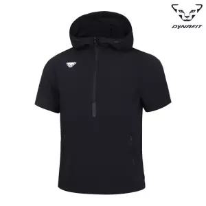 다이나핏 남녀공용 제로 퓨즈 피스테 반팔 아노락 블랙 YUM24603Z1 YUM24603Z1_JS 511612