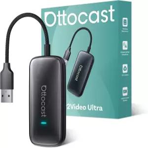 OTTOCAST 2026 Play2Video 울트라 매직 AI 박스 카 스트리밍 장치 무선 카플레이 안드로이드 오토 비디오
