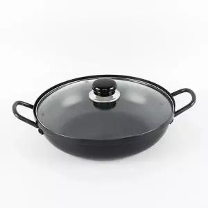 국산 경질 이우 복전골 냄비 32cm (유리뚜 캠핑 식당