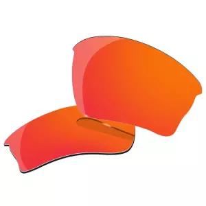 오클리 하프 재킷 XLJ 선글라스용 편광 렌즈 교체품, 천 2.0mm 포함, 레드