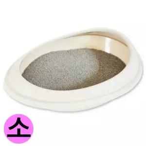 [RIZPICK]푸르미 고양이 화장실 소 아이보리