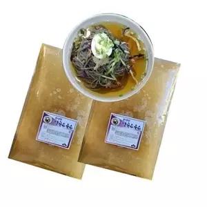 메밀 미우 막국수 벌크육수-1박스(5kgx2봉) 김치 야채