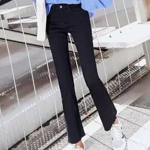 슬림 스타일 스판 여성 데일리 이 팬츠 부 조거 봄옷