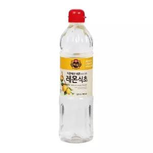 지중해레몬식초900ml/백설-12개