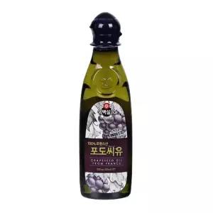 포도씨유.500ml/백설-6개