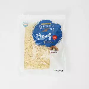 황토가마에 구운 얇은 진미채 (300g) 오징어채 반찬찬 백채 안주