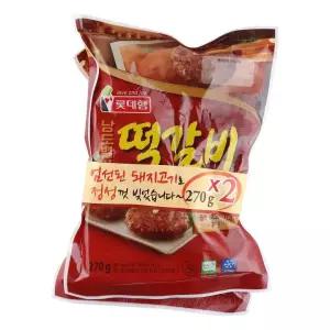 떡갈비270gx2/롯데-6개