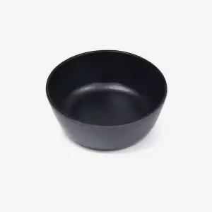 체크 멜라민그릇 블랙 무광 국그릇 면기 국대접 와사비 대접 식기