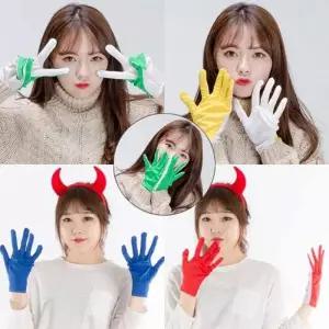 [RIZPICK]양면장갑 응원용품 체육대회 축제 응원도구 운동회 용품 파티 도구
