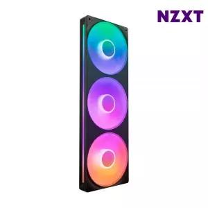 NZXT 케이스쿨러 시스템 냉각 F360 RGB CORE 싱글프레임 블랙 MNS