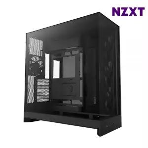 NZXT PC케이스 미들타워 쿨링 사무실 가정용 H9 FLOW V2 블랙 MNS