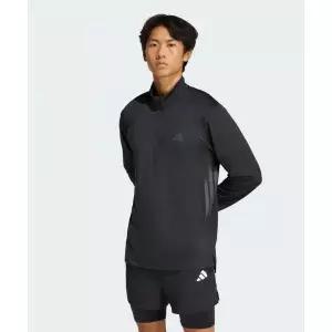 매장정품 아디다스 ADIDAS 테크 에센셜 워크아웃 14 지퍼 스웨트셔츠 KQ7477 301016
