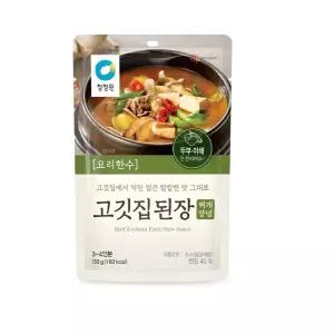 고메고깃집된장찌개양념130G/청정원-6개